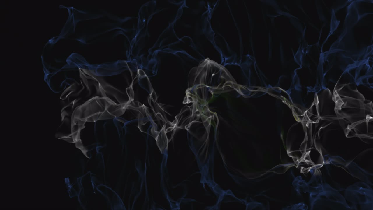 flag Salvador turns into smoke. State weakening concept, alpha channel.