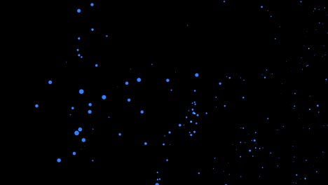 fondo abstracto de 4k con ondas de puntos. animación de bucle sin costuras. fondo gráfico de movimiento y animación.