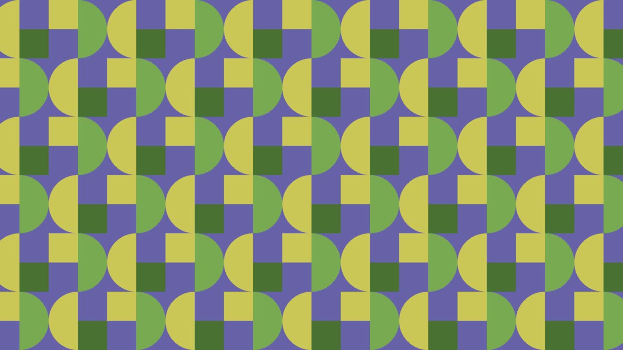 mosaico geométrico abstracto con elementos muy peri violeta. azulejos geométricos en patrón animado abstracto. fondo gráfico de movimiento de bucle sin costuras en un diseño plano