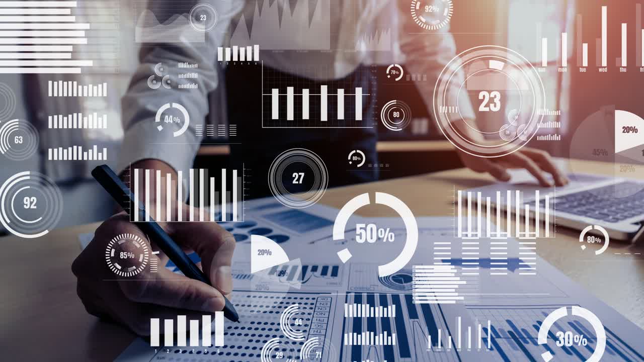 tablero conceptual de negocios para el análisis de datos financieros
