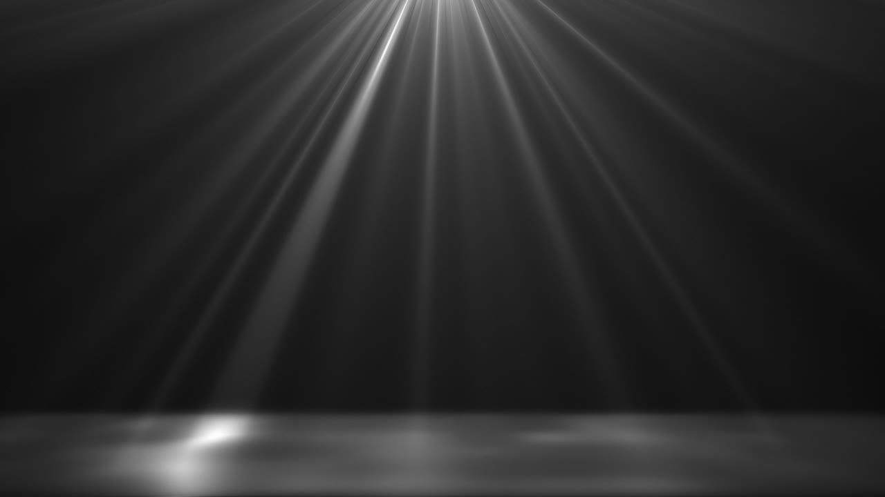 Spotlight effect on a dark background