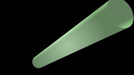 gráficos de movimiento de animación de cilindro cg