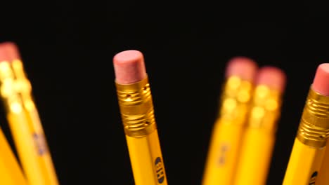 rotate yellow pencils