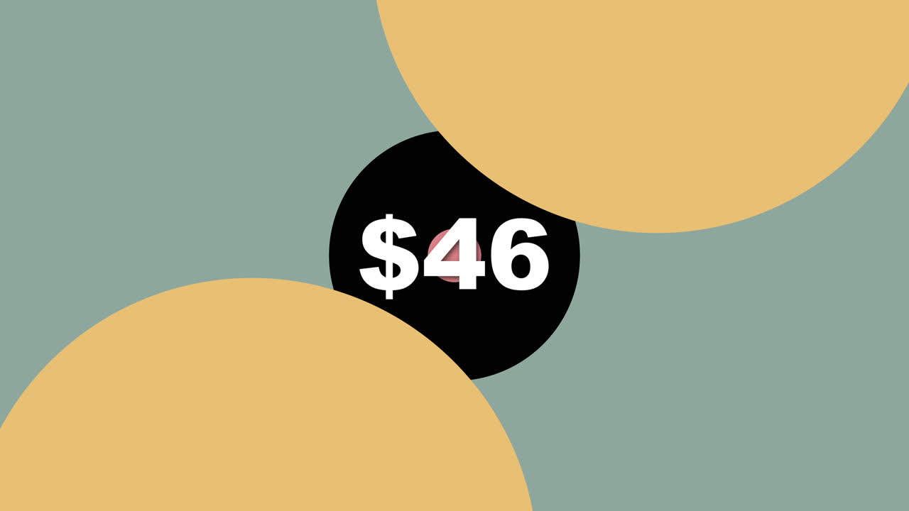 A vibrant graphic showcasing dynamic prices in an abstract design emphasizing creativity and modern aesthetics