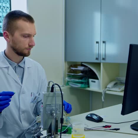 male research scientist