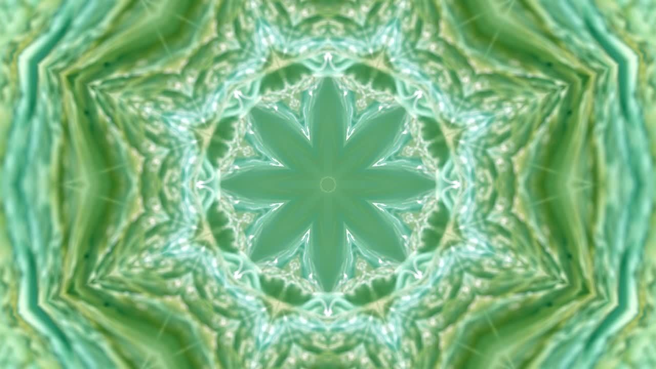 el colorido fondo de vídeo caleidoscópico.