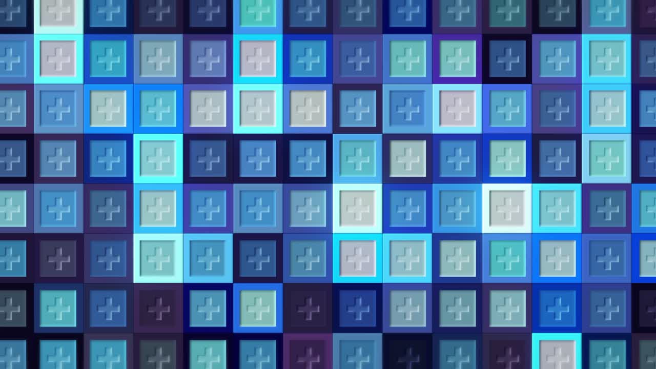 fondo de patrón geométrico azul y blanco