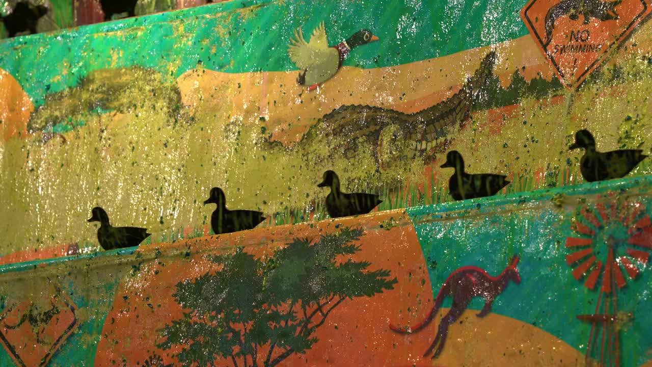 클래식 아케이드 게임, 아이코닉 에카의 오리 사격 갤러리, 브리즈번 쇼그라운드의 로열  ⁇ 즈랜드 쇼