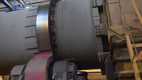 horno rotativo en una instalación de fabricación