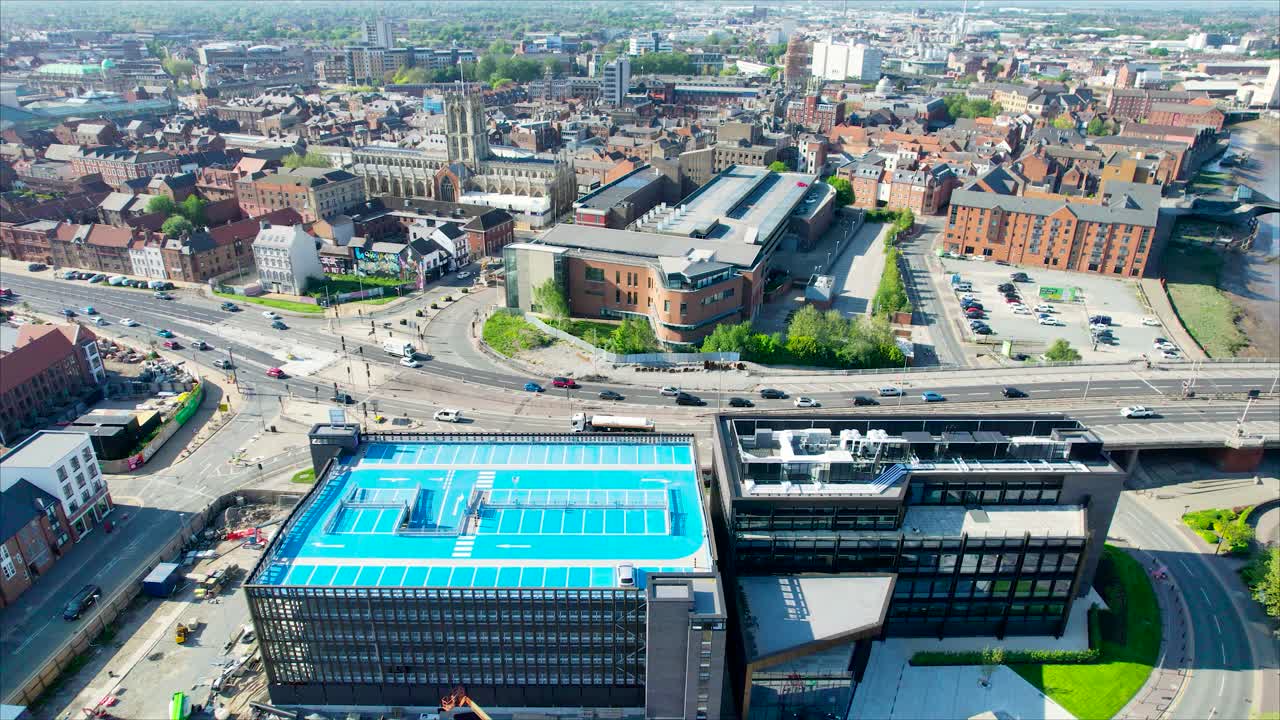 북부 도시 킹스턴 어폰 헐 - 영국의 고대 역사 도시 중 하나