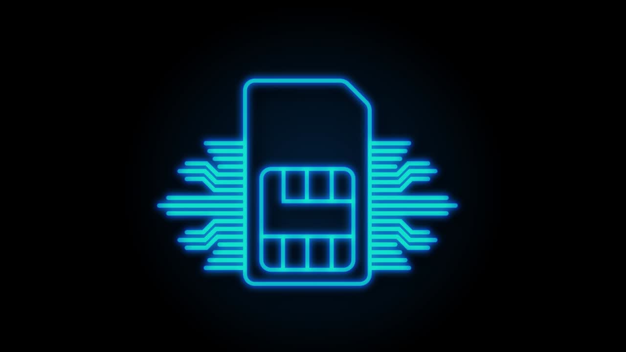 Mobile Cellular Phone Sim Card Chip. Mobile Cellular Phone Sim Card Chip.