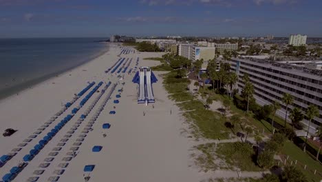 4K-Drohnenvideo-Einer-Wasserrutsche-Im-Tradewinds-Resort-Am-Golf-Von-Mexiko-In-St