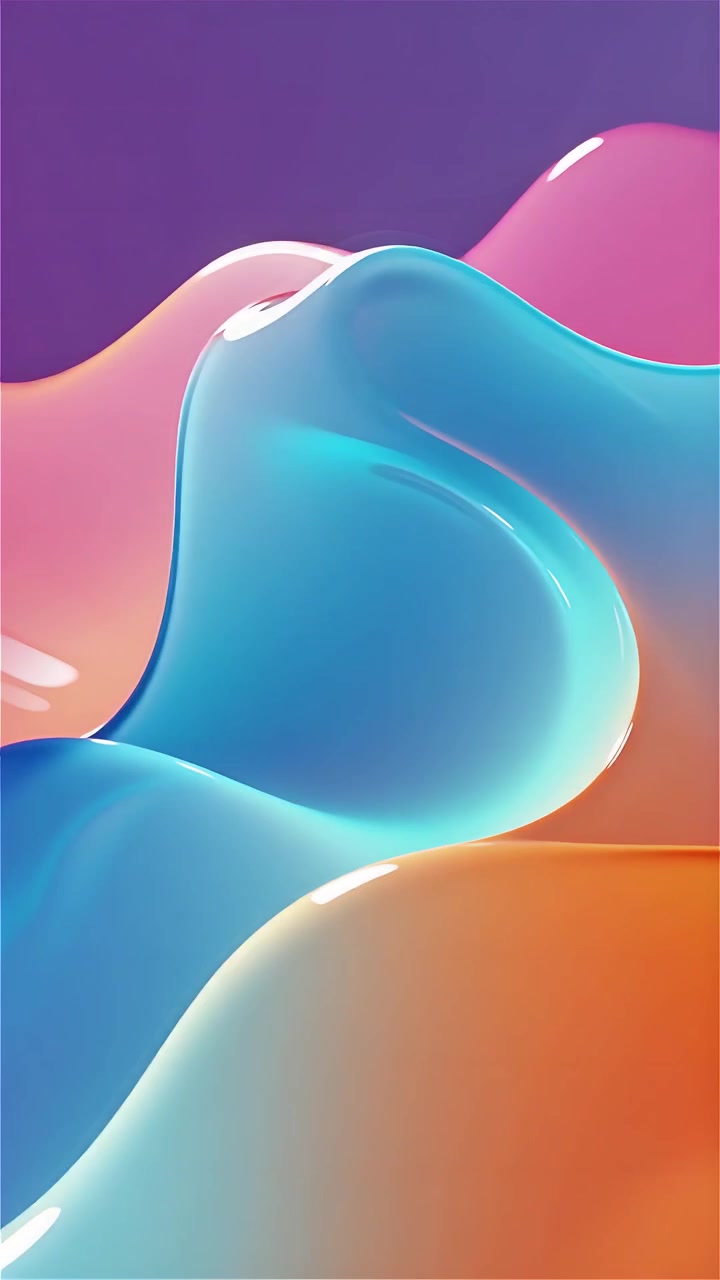 Abstract Colorful Gradient Motion Background 4K