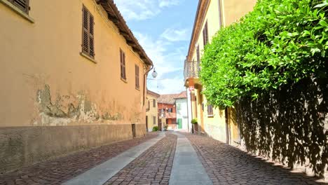 a picturesque walk through historic italian streets