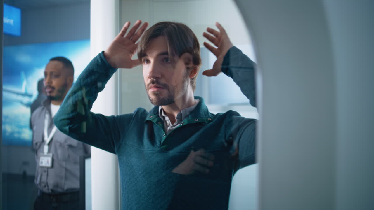 control de seguridad del aeropuerto