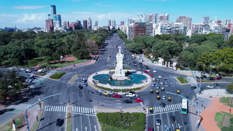 la rotonda de la carta magna en buenos aires buenos aires argentina