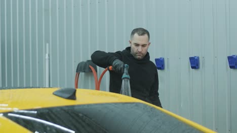 professional car detailing – washing, ceramic coating, and interior cleaning