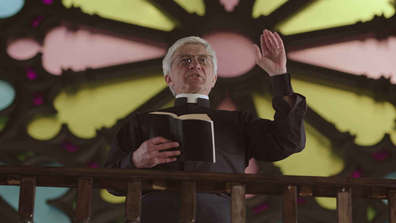 Senior Pastor Preaching Sunday Sermon