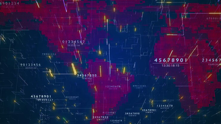 Modern CG Animation World Map