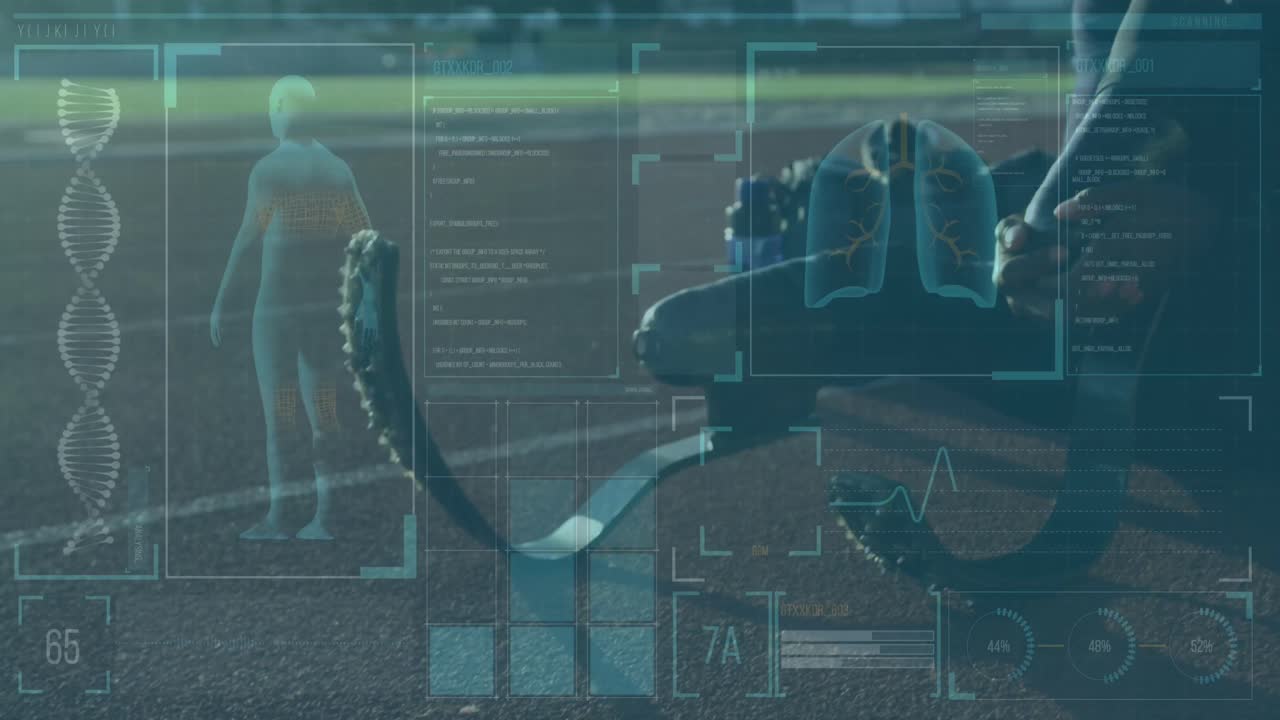 세계 지도의 애니메이션과 vr 헤드을 통해 데이터 처리가