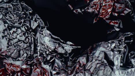 crumpled foil texture