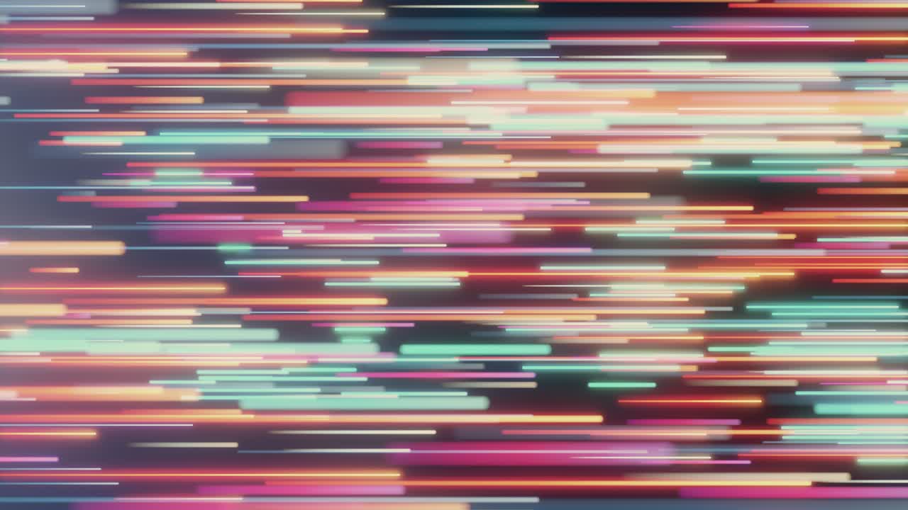 Abstract directional colorful lines geometric background.