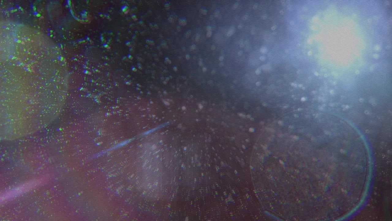 Effetti di sovrapposizione astratti di glitch e light leak