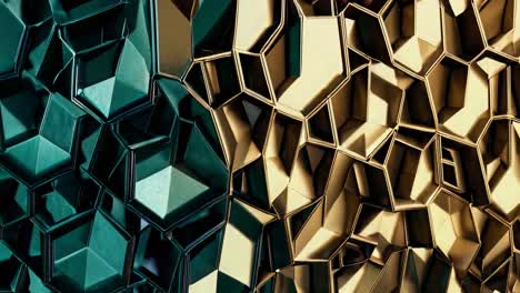 abstract geometric hexagonal pattern