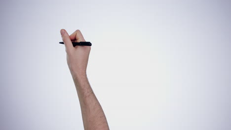 Hands,-writing-and-digital-pen-with-planning