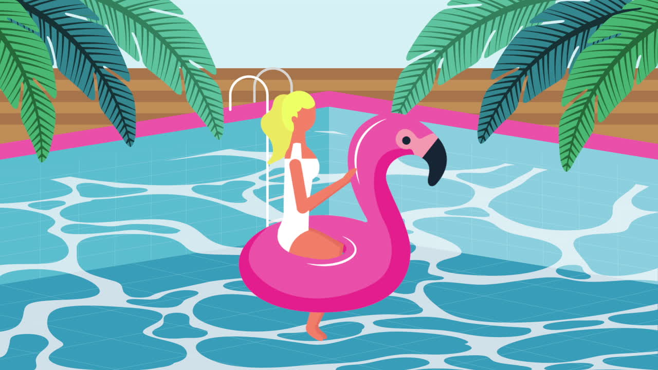 escena del mar en verano