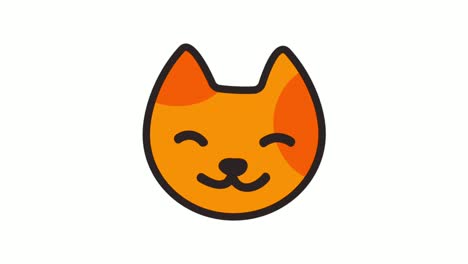 cat face popart