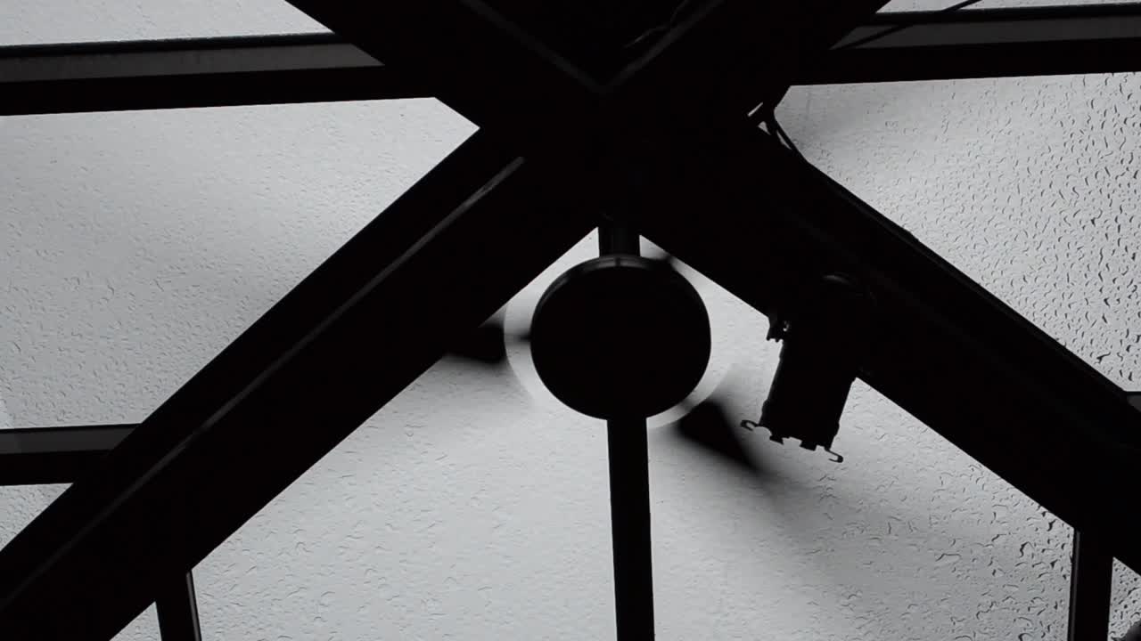 Pale del ventilatore, programma. Video insolito, nero su bianco