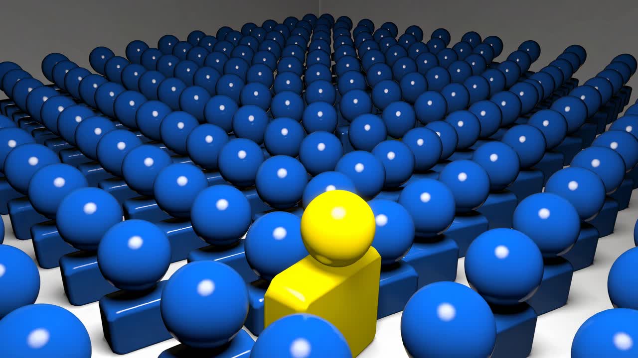 Individual in a Crowd