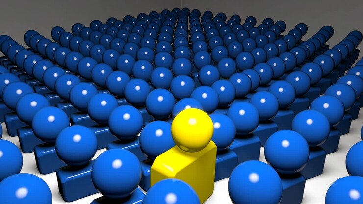 Individual in a Crowd