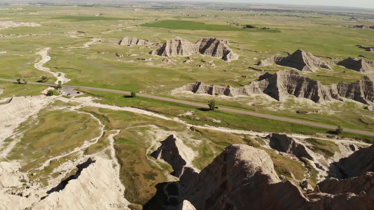 parque nacional badlands, dakota del sur, ee.uu.