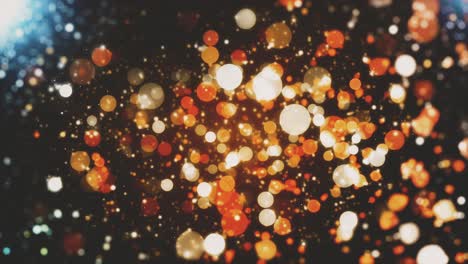 luces bokeh abstractas