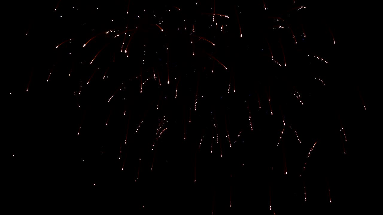 luces de fuegos artificiales de colores