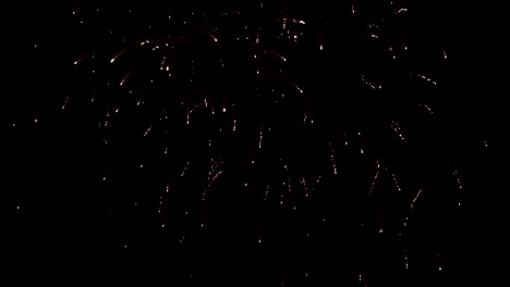 luces de fuegos artificiales de colores
