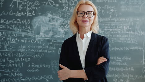 teacher in a classroom