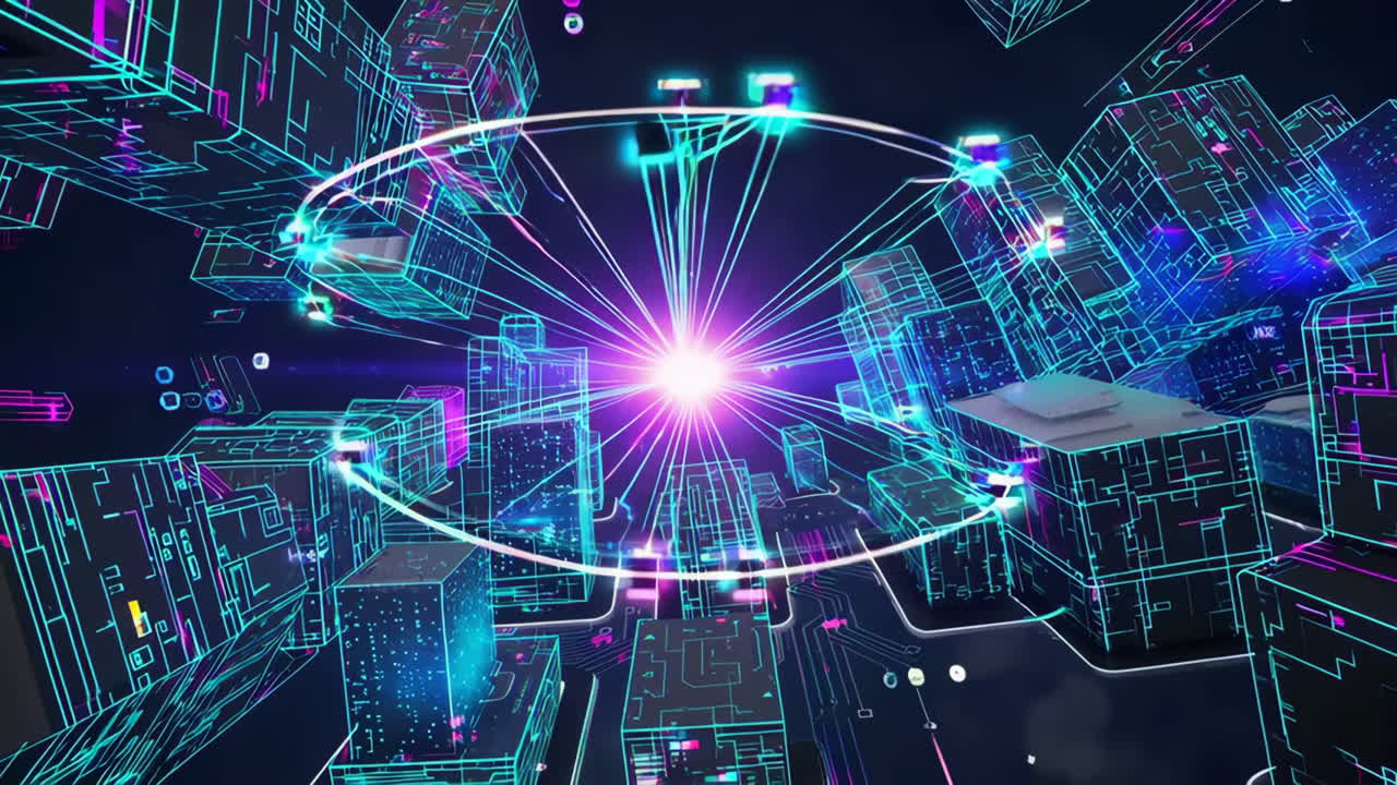 Futuristic City Network