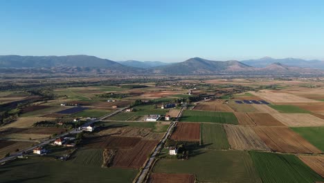 kastoria's pentavriso village: breathtaking 4k drone views from above