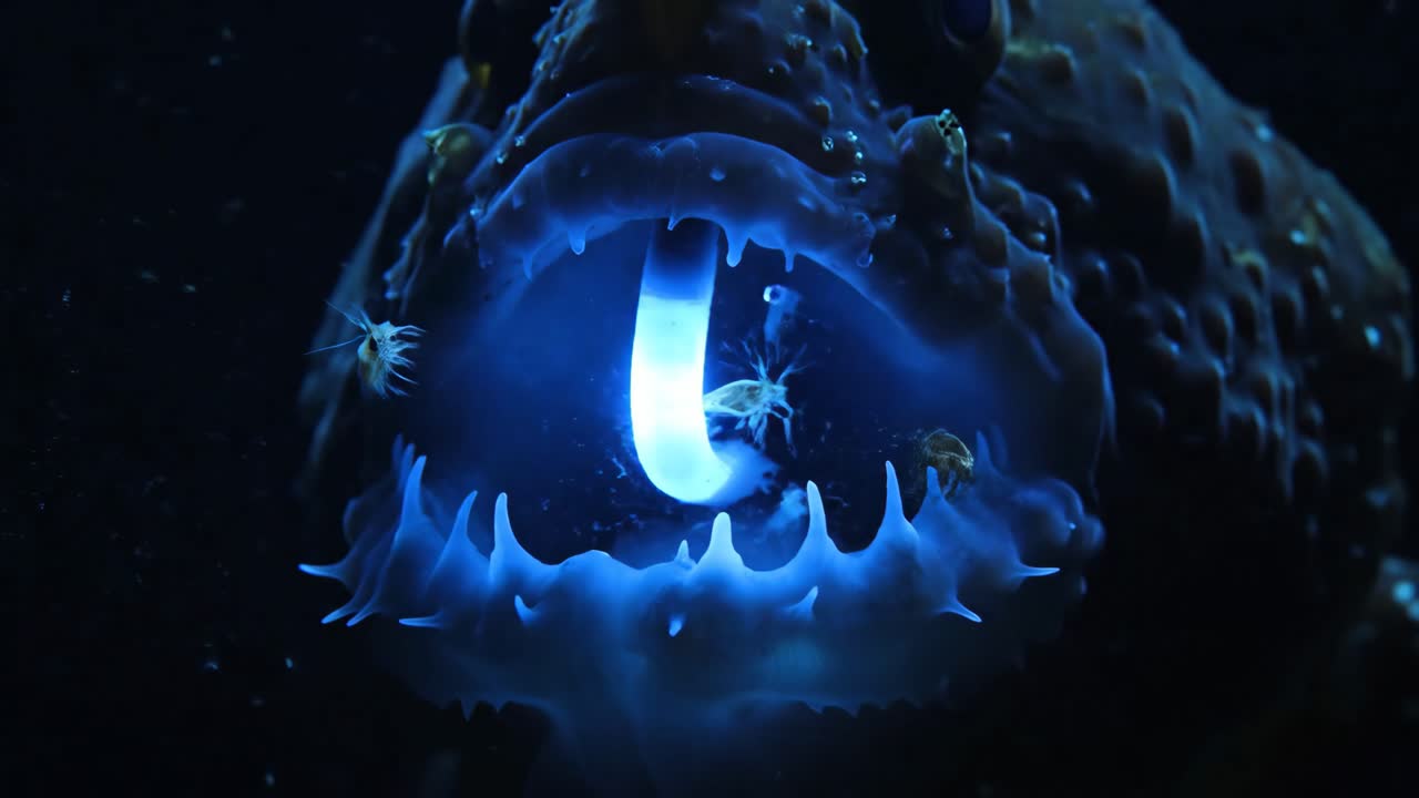 Anglerfish in the Deep Sea