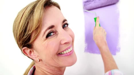 Mother-and-daughter-redecorating-together