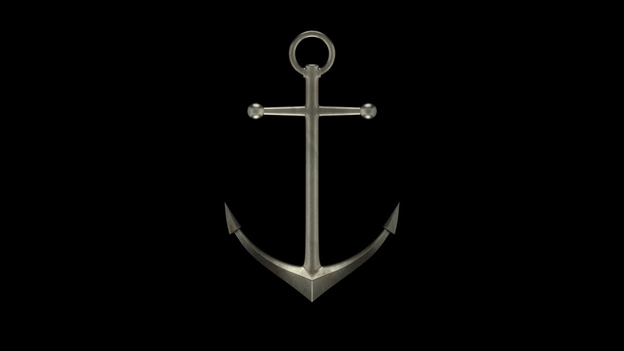 회전 커는 알파 채널에서 고립되어 있습니다.