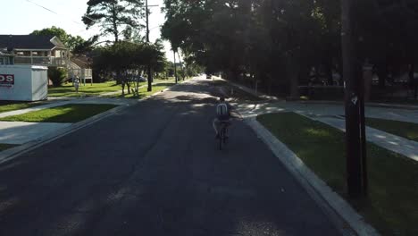usando la pista activa para seguir mi paseo en bicicleta