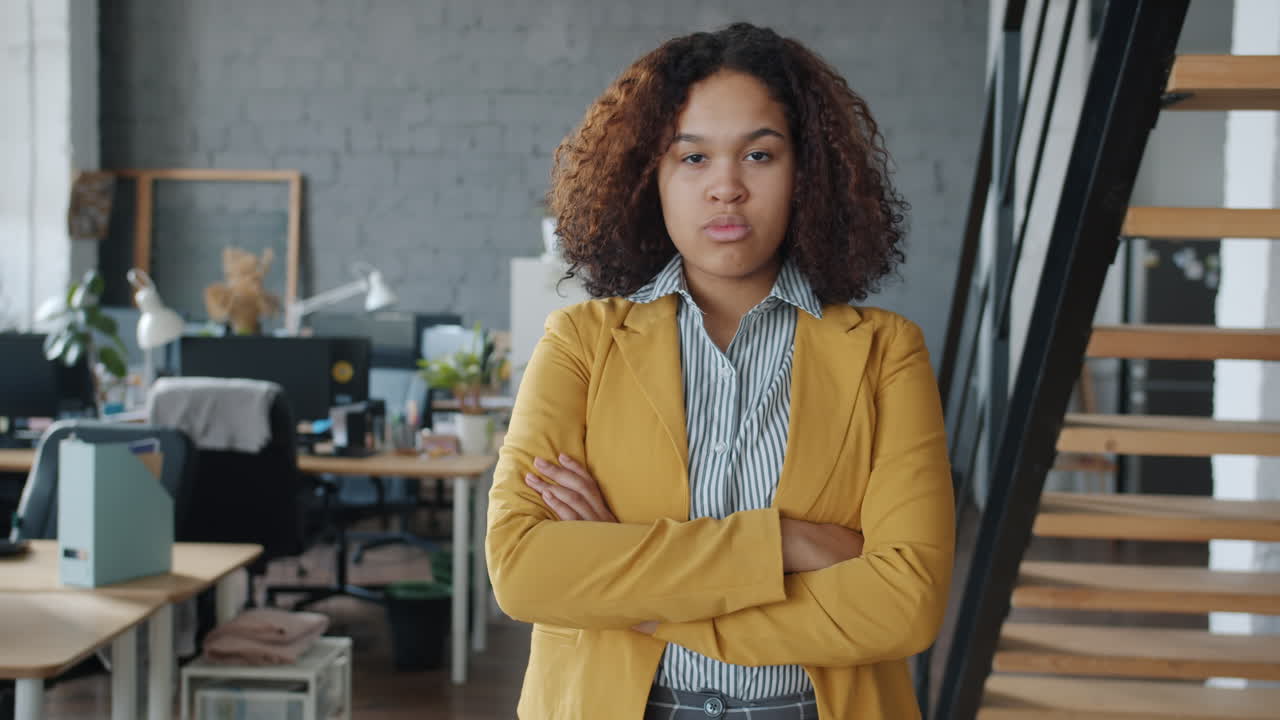 Young Professional Woman in Modern Office