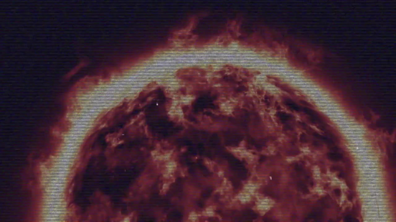 Earth rotating initiating pullback revealing nebula forming fiery star showing cosmic change