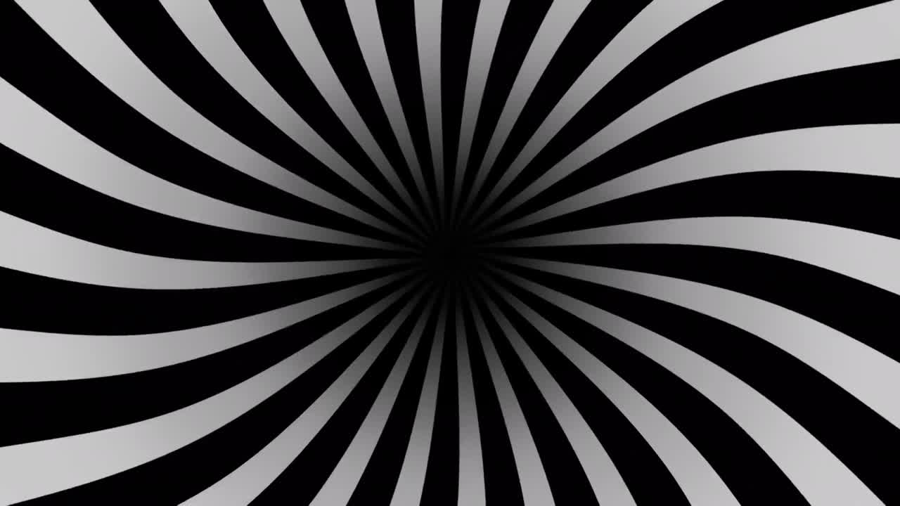 Digital animation of black and grey radial background with copy space