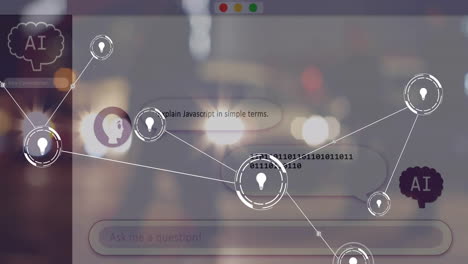 Animation-of-network-of-connections-with-icons-over-ai-data