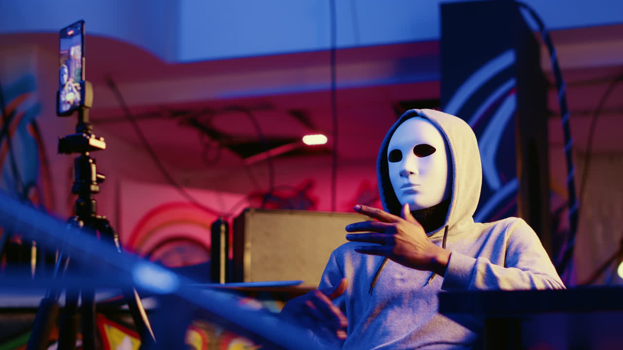 películas de video de amenaza para hackers del gobierno